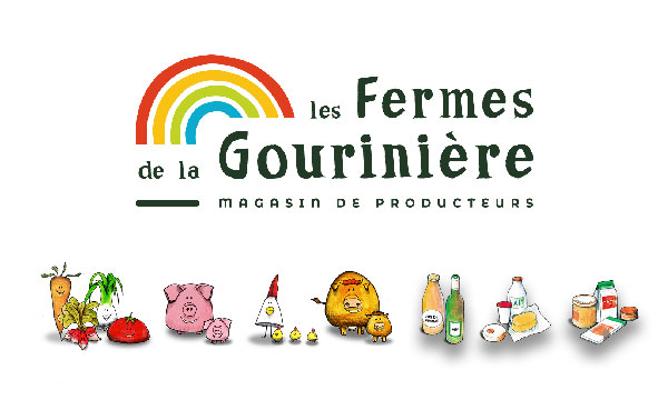 Magasin des Fermes de la Gourinière, produits bio à Montaigu en Vendée